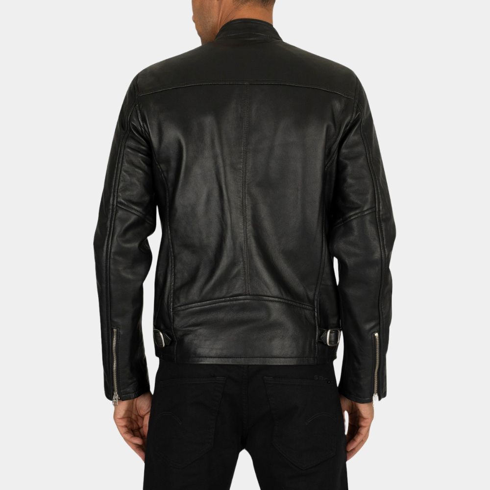 Better Call Saul Nacho Varga Black Leather Jacket - SAFYD
