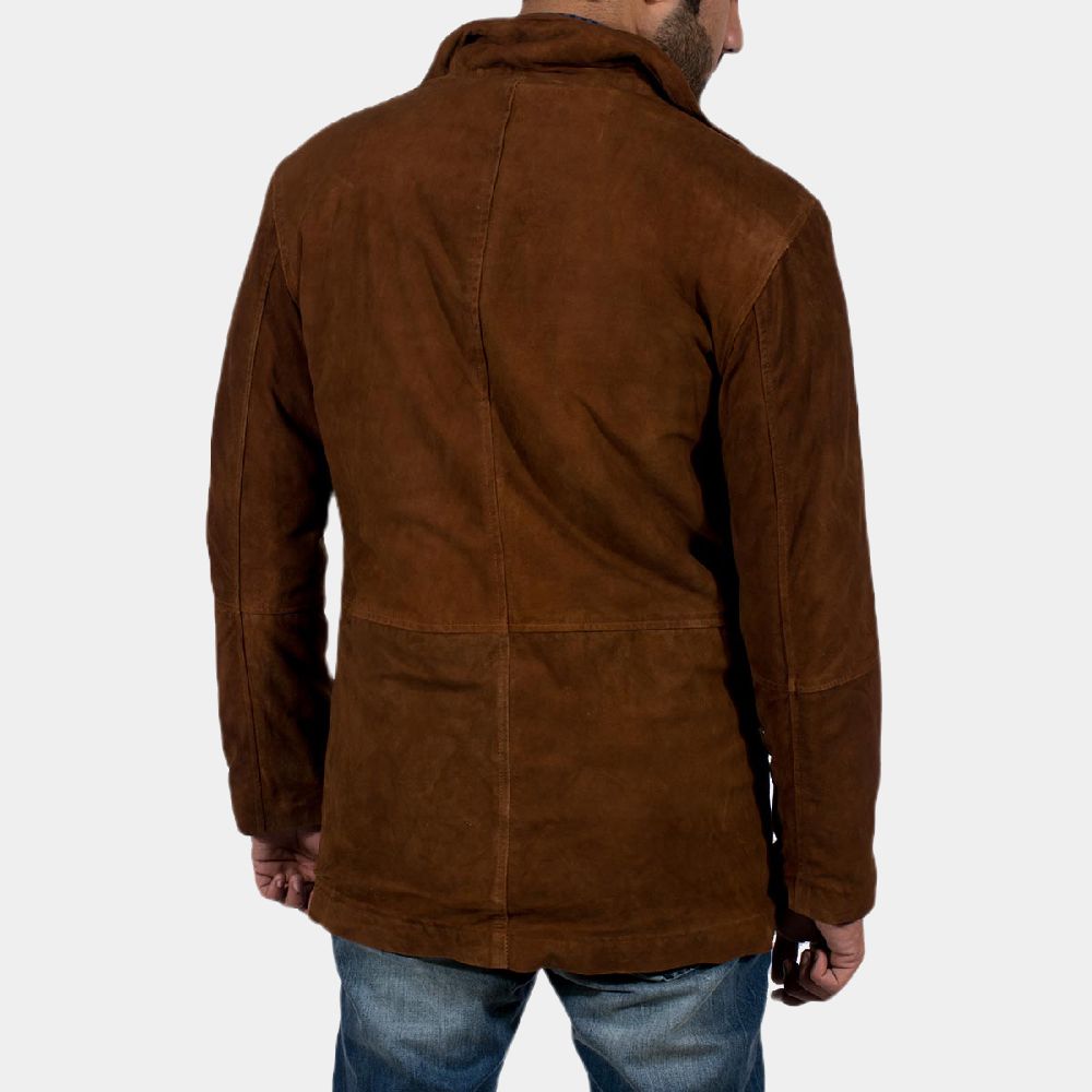 Joel Miller Suede Leather The Last of Us 2 Jacket - USA Leather