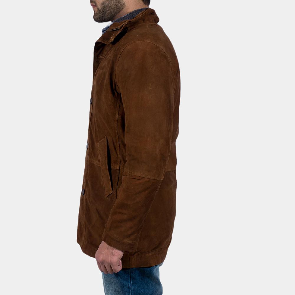 Joel Miller Suede Leather The Last of Us 2 Jacket - USA Leather