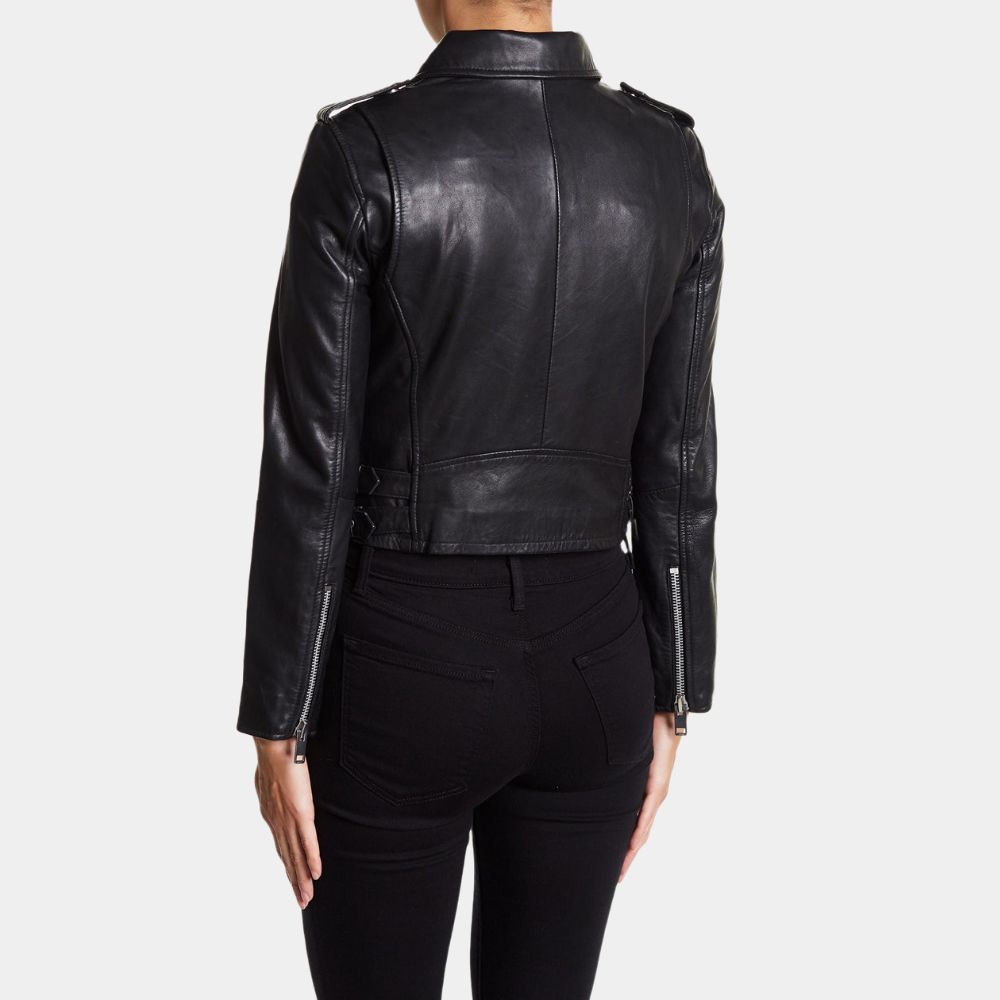 Fast X Tess o'Connor Jacket Brie Larson Fast 10 Biker Leather Jacket