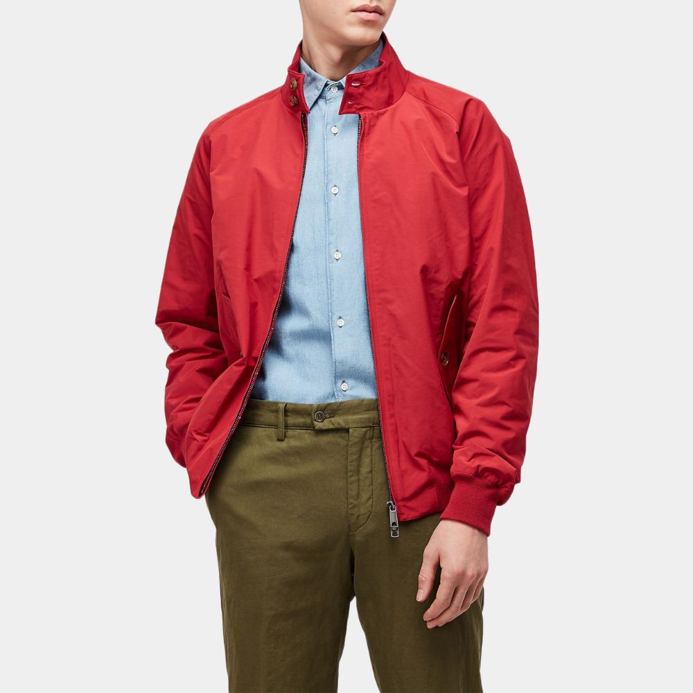Rebel Without a Cause James Dean Red Harrington Jacket - Front View