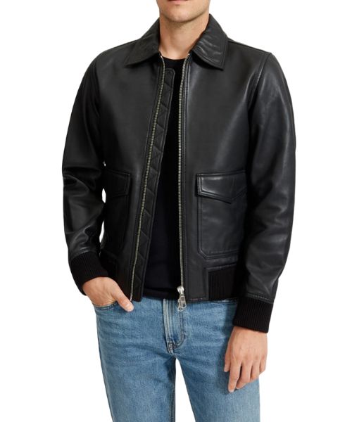 Liaison Gabriel Delage Black Leather Jacket - SAFYD