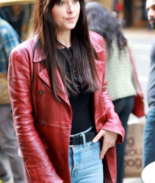 Last Christmas Kate Jacket | Emilia Clarke Red Leather Jacket