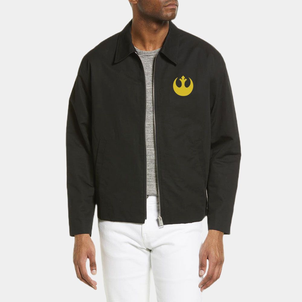Star Wars Resistance Leather Jacket aka Rebel Alliance Brown Jacket