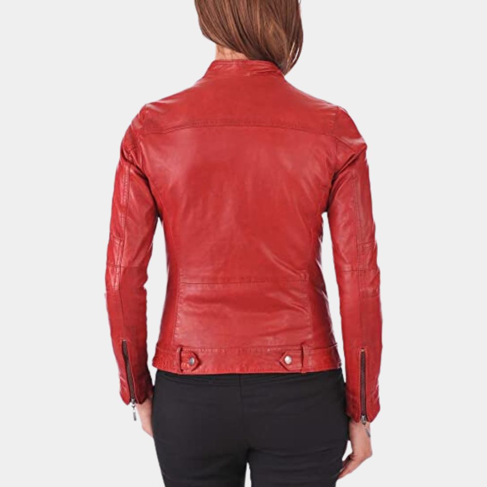 Resident Evil Death Island 2023 Claire Redfield Leather Jacket