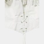Sharon White Fringe Jacket - Image 2
