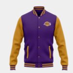 Mens Lakers Bomber Jacket - Image 2