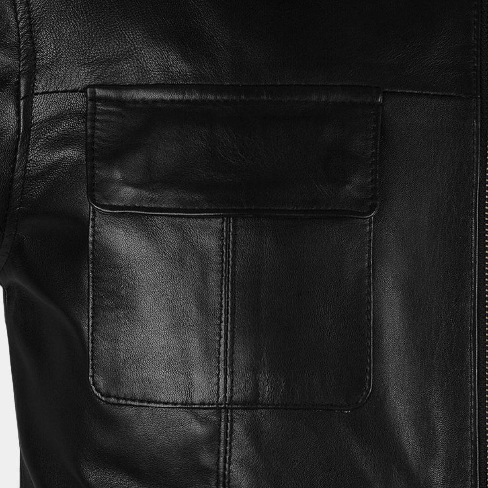 Midnight Run Robert De Niro Black Leather Jacket | Jack Walsh 3/4 ...