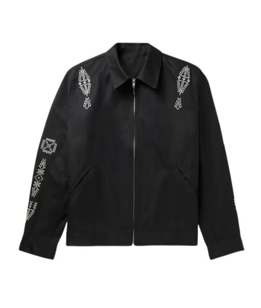 The Idea of You Hayes (Nicholas Galitzine) Black Cotton Jacket - SAFYD