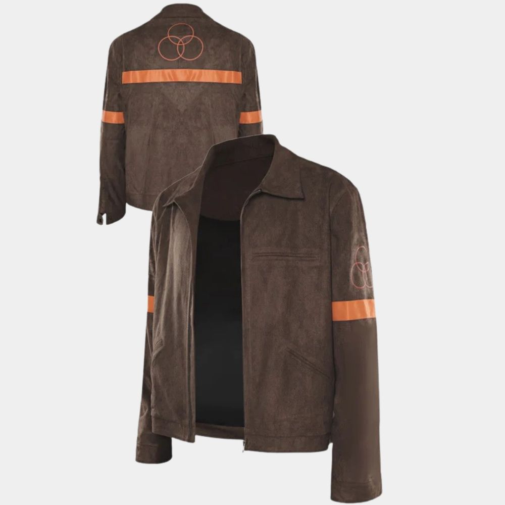 Rick Grimes CRM Brown Jacket from TWD Season 11 Ending Scene & The ...