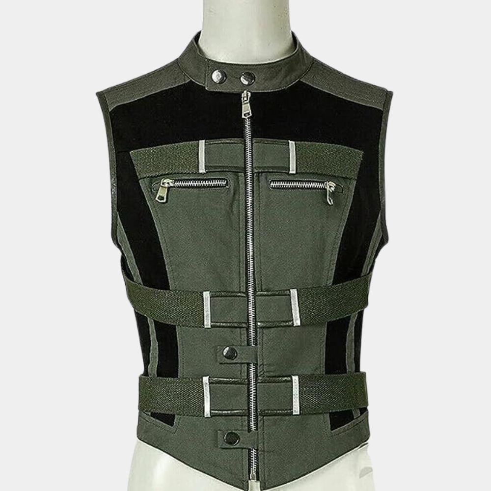 Yelena Belova Vest worn in Black Widow and Avengers Movie | Black Widow Tactical Vest-Front View