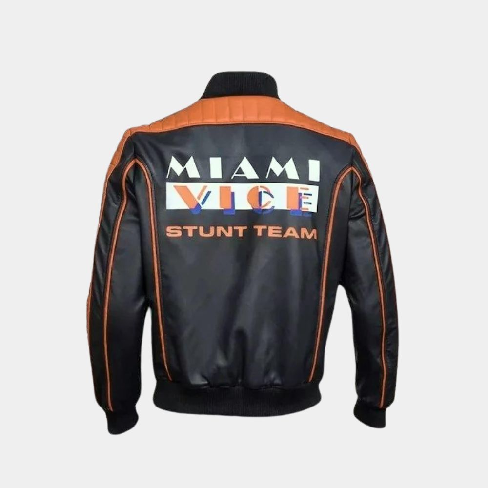 the fall guy ryan gosling stunt team jacket in real leather