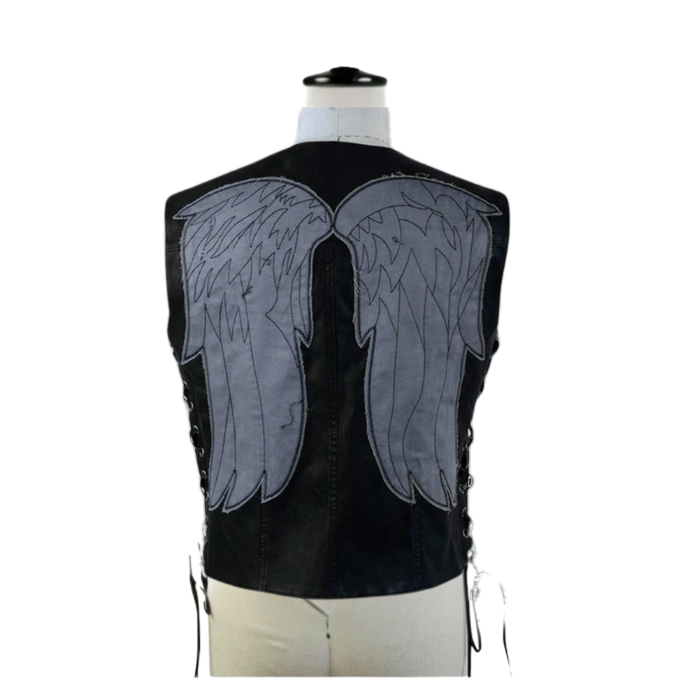 The Walking Dead Daryl Dixon selling Wings Vest Leather Collector Item