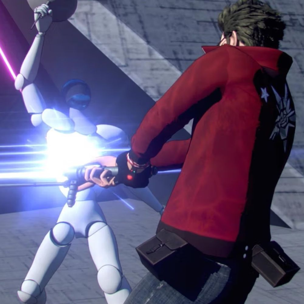 Travis Touchdown Red Jacket - Image 6