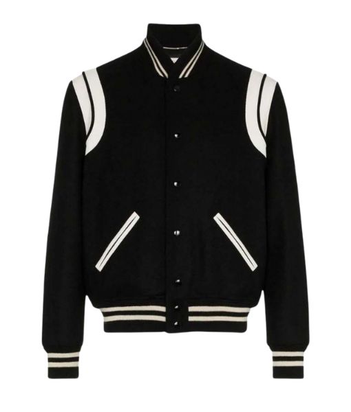 Saint Laurent Teddy Varsity Jacket