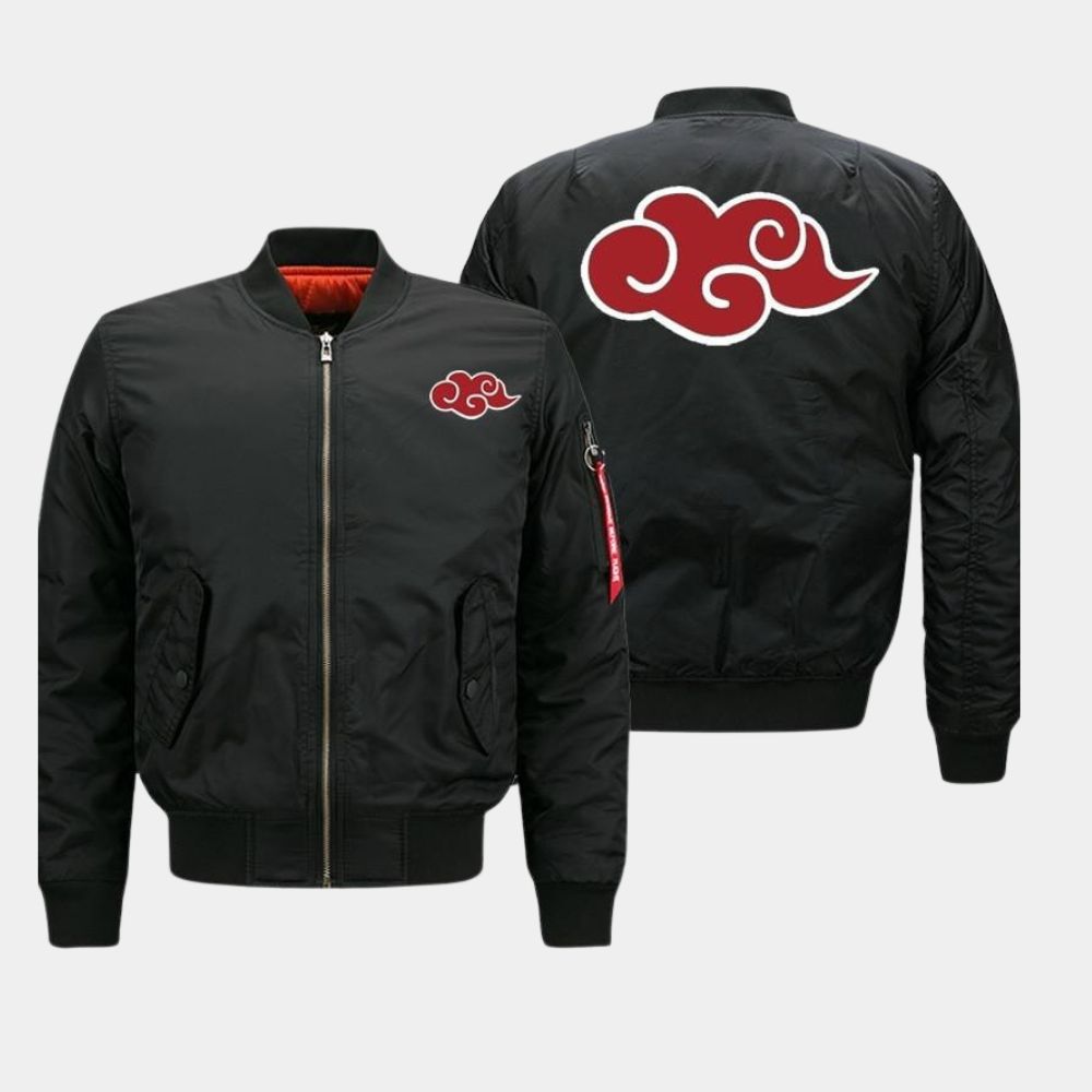 Akatsuki Itachi Uchiha Bomber Jacket - Image 3