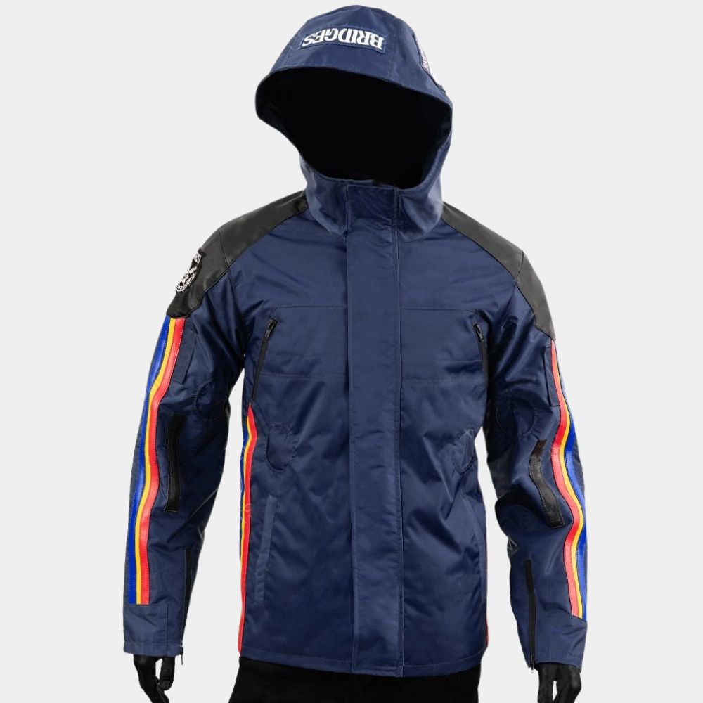 Death Stranding Sam Porter Bridges aka Norman Reedus Blue Jacket - Front View
