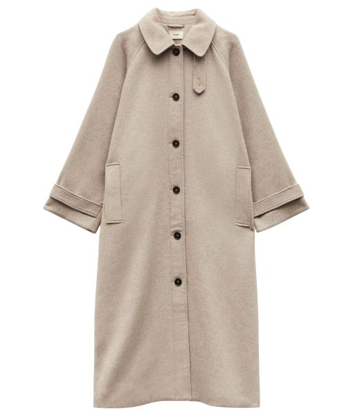 Emily Wright Beige Coat
