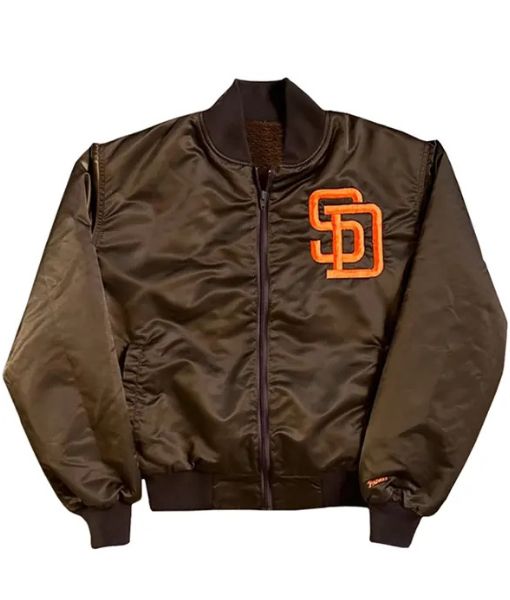 Emma Stone Padres jacket
