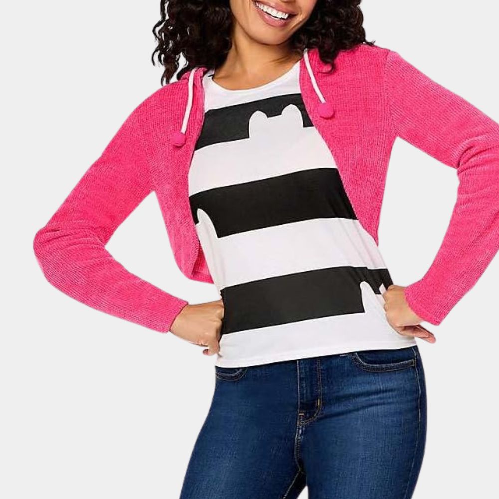 Gabby's Dollhouse Gabby ( Laila Lockhart Kraner) Pink Hoodie - Front View
