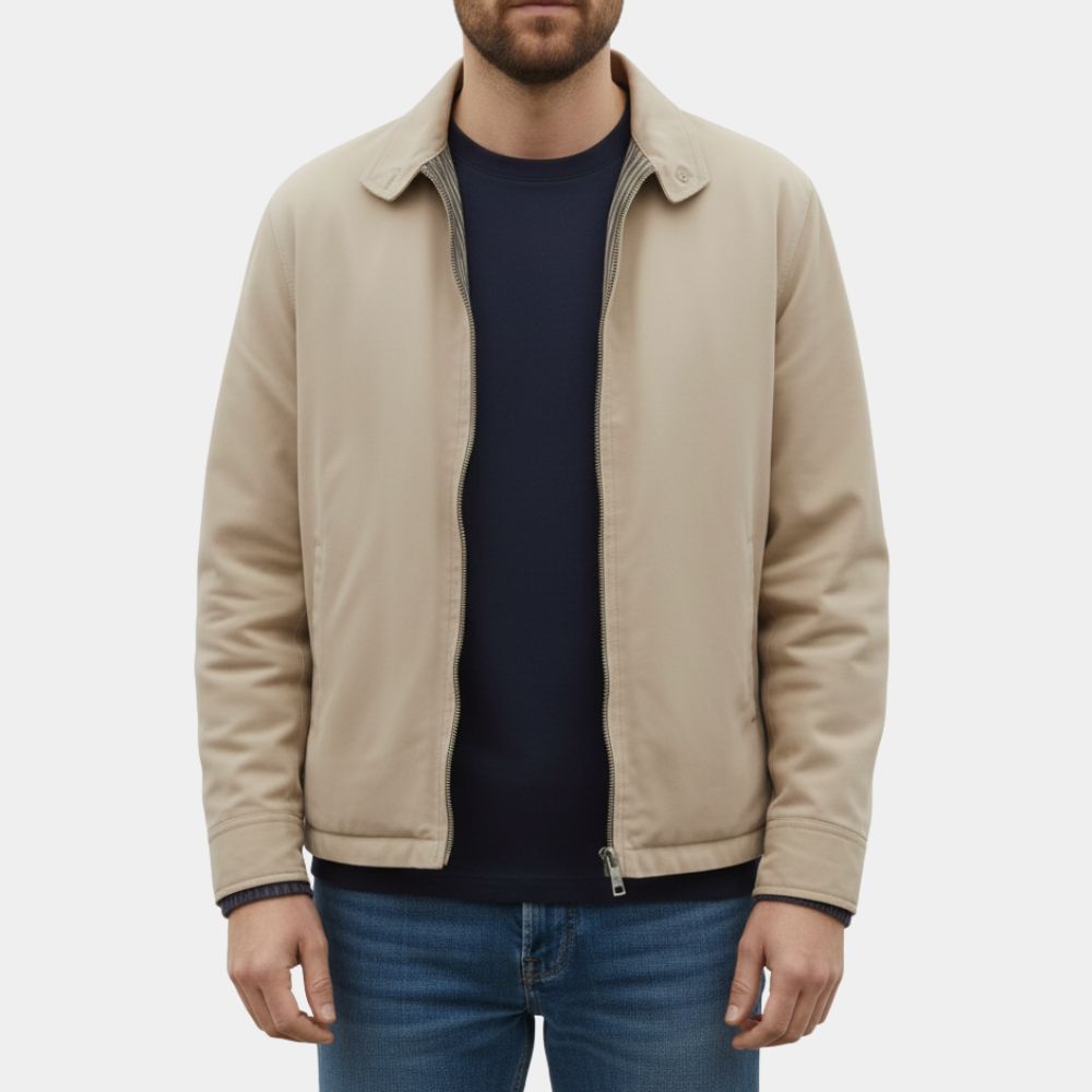 The Mastermind Josh O’Connor (James Blaine Mooney) Cotton Jacket - Front View