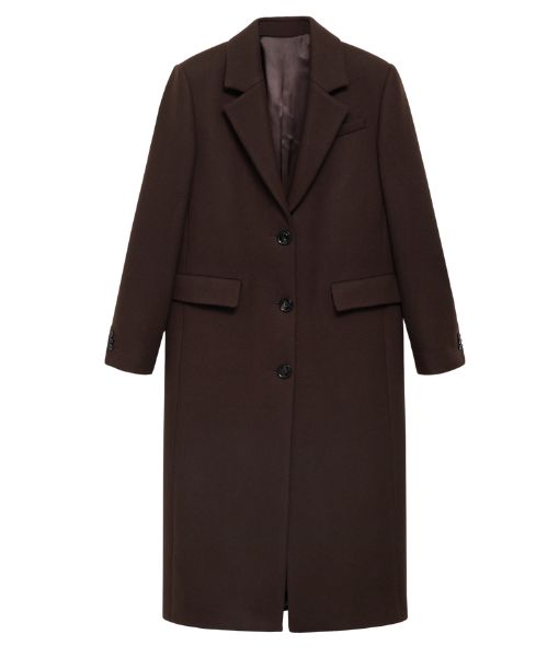 The Woman in Cabin 10 Hannah Waddingham Brown Coat