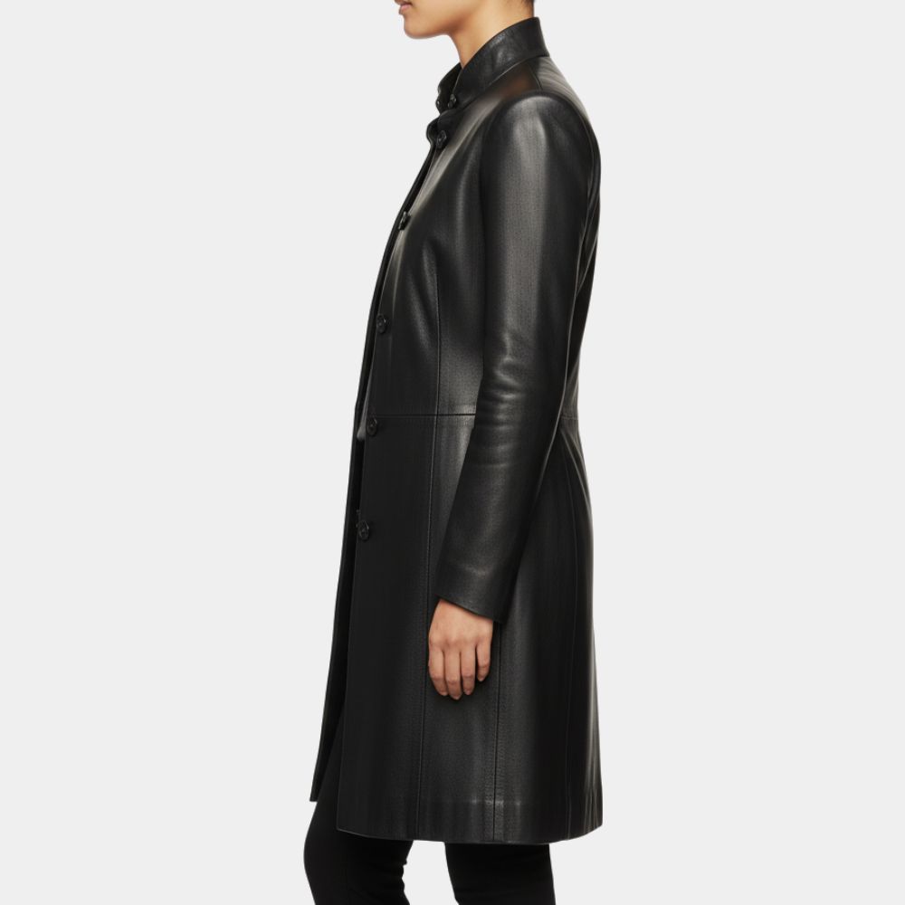 Down Cemetery Road Emma Trench Coat - Image 3