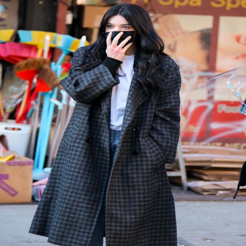 Hawkeye Kate Bishop Plaid Coat - Image 4