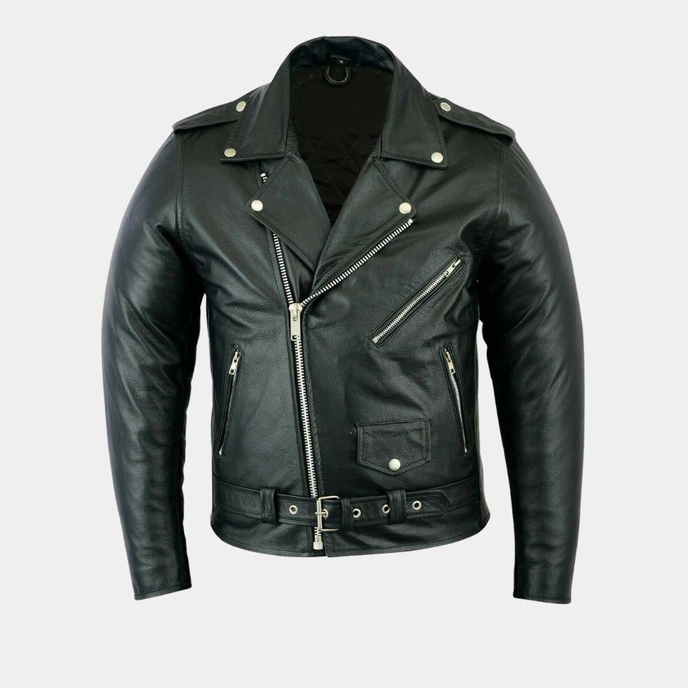 Norman Reedus Judas Biker Leather Jacket - Image 3