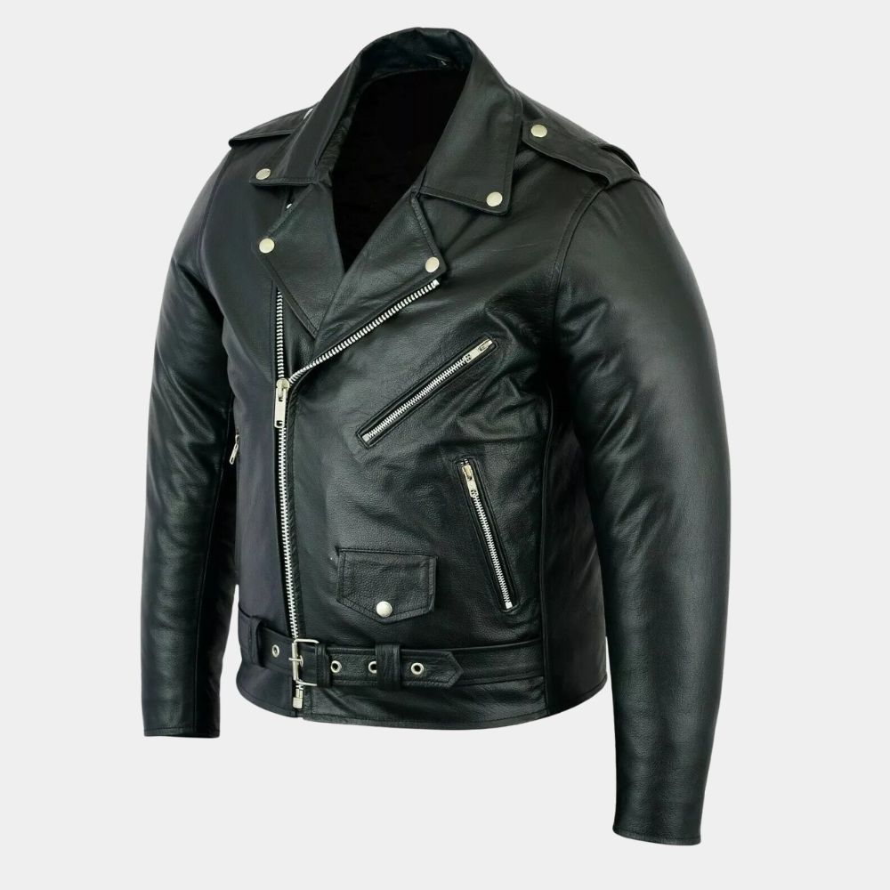 Norman Reedus Judas Biker Leather Jacket - Image 4