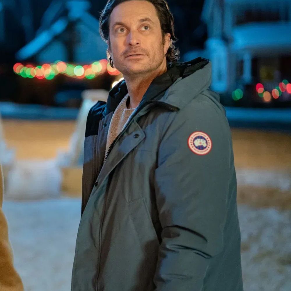 Oliver Hudson Grey Hooded Jacket - Image 4