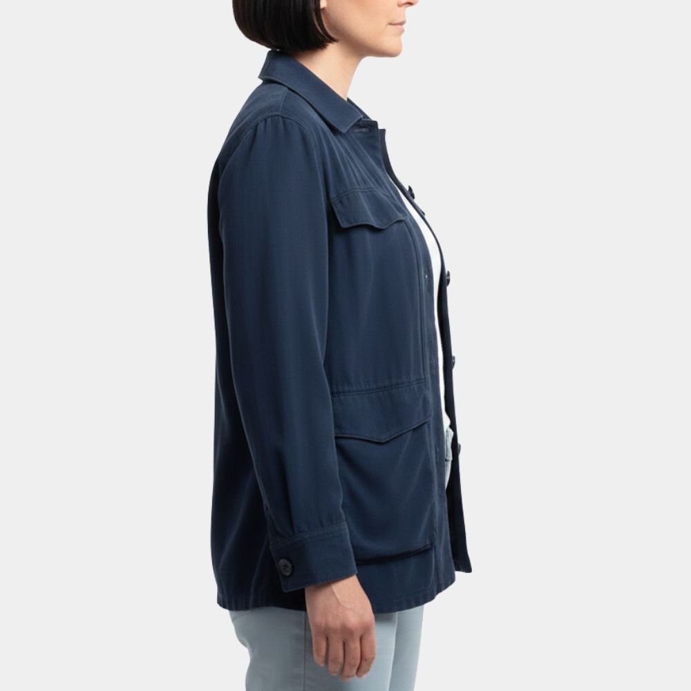 Pluribus Carol Blue Cotton Jacket - Image 3