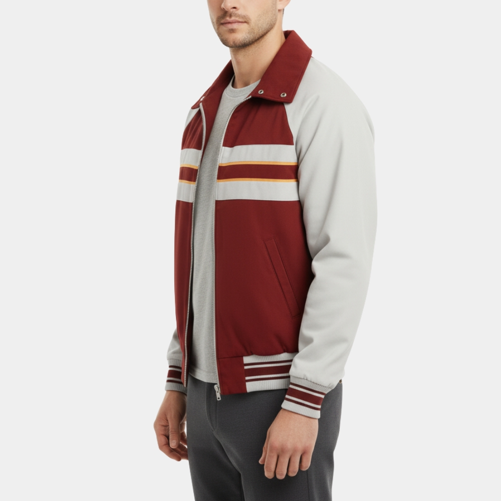 Stranger Things Season 05 Lucas Red Jacket