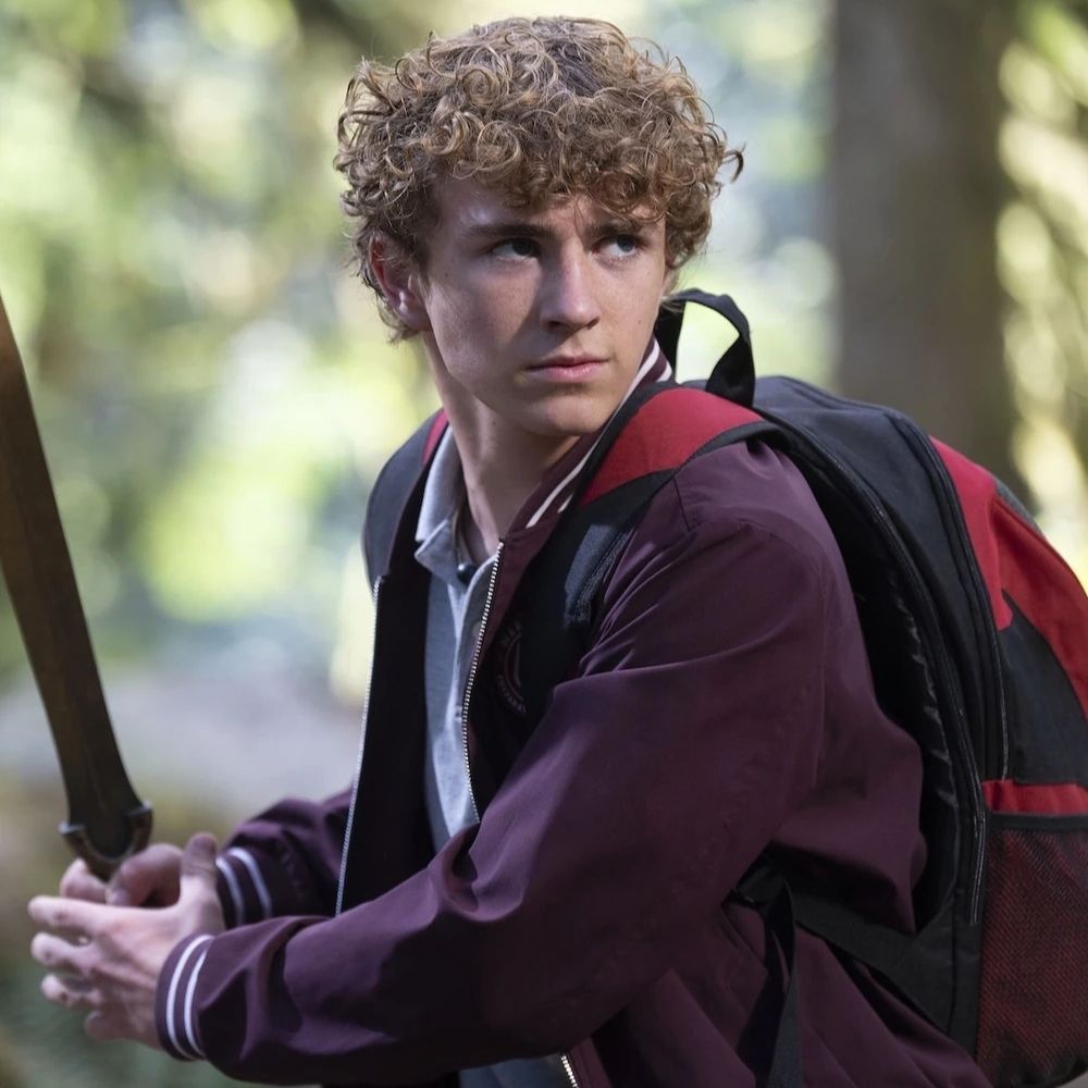 Percy Jackson and the Olympians Walker Scobell Varsity Jacket - Image 4