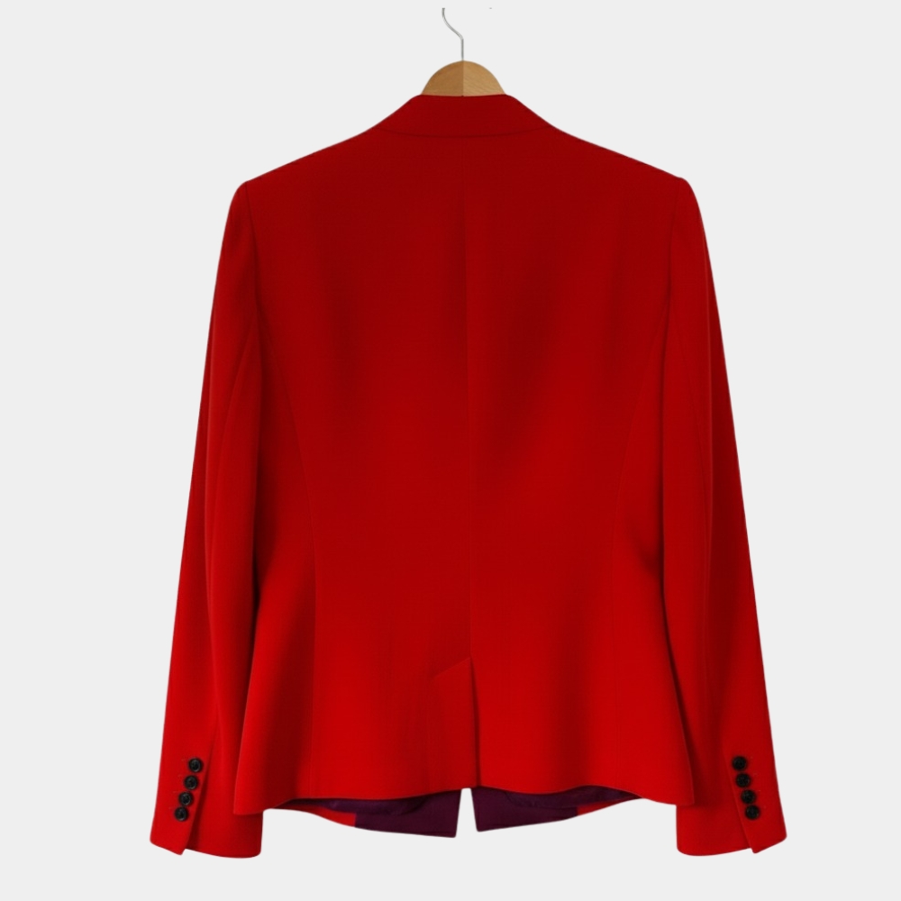 Emily In Paris S05 Lily Collins Red Blazer - Image 5