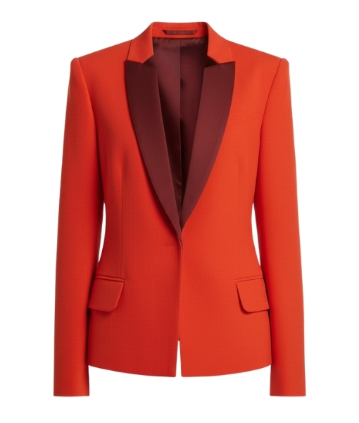 Emily In Paris S05 Lily Collins Red Blazer