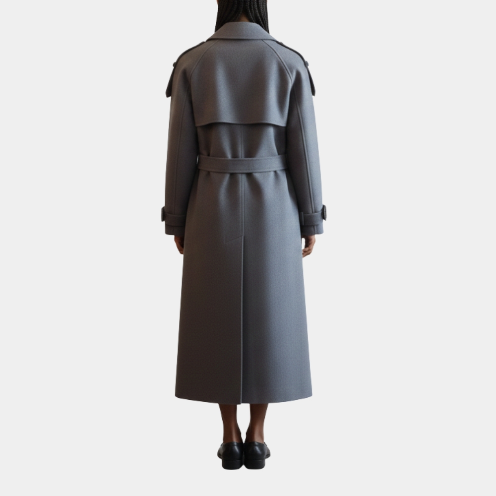 Industry Myha'la (Harper Stern) Grey Trench Coat