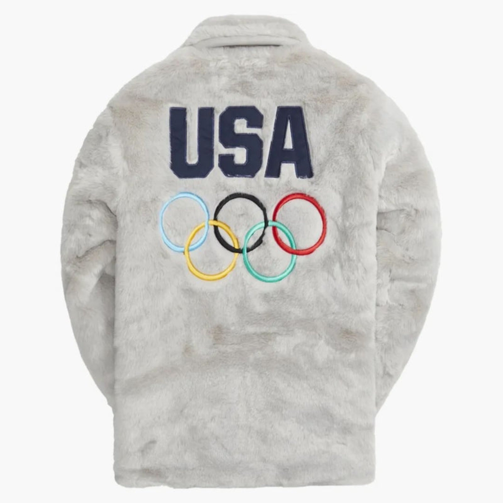 Olympics 2026 Team USA Sherpa Jacket