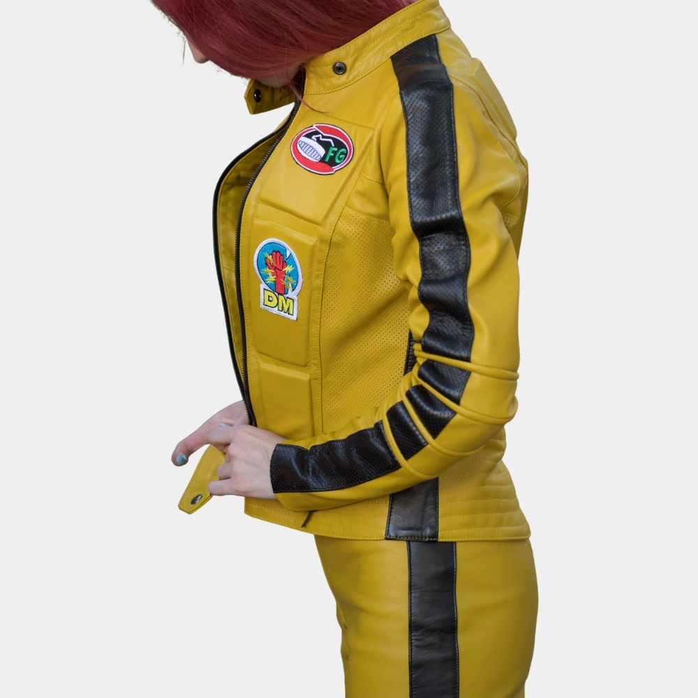 Leather Yellow Jacket
