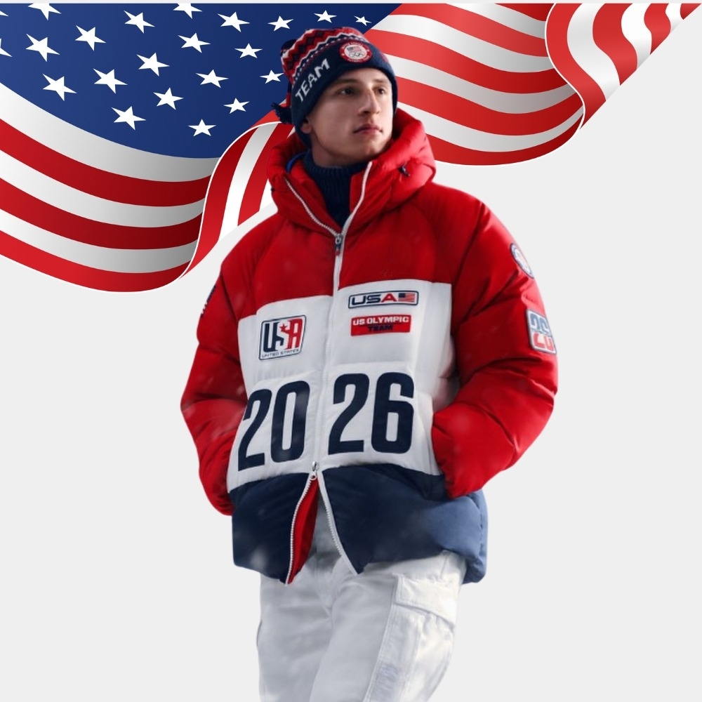 Winter Olympics 2026 Closing Ceremony Puffer Jacket